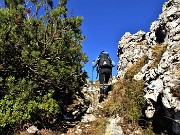 45 Passaggio tra pini mughi e rocce